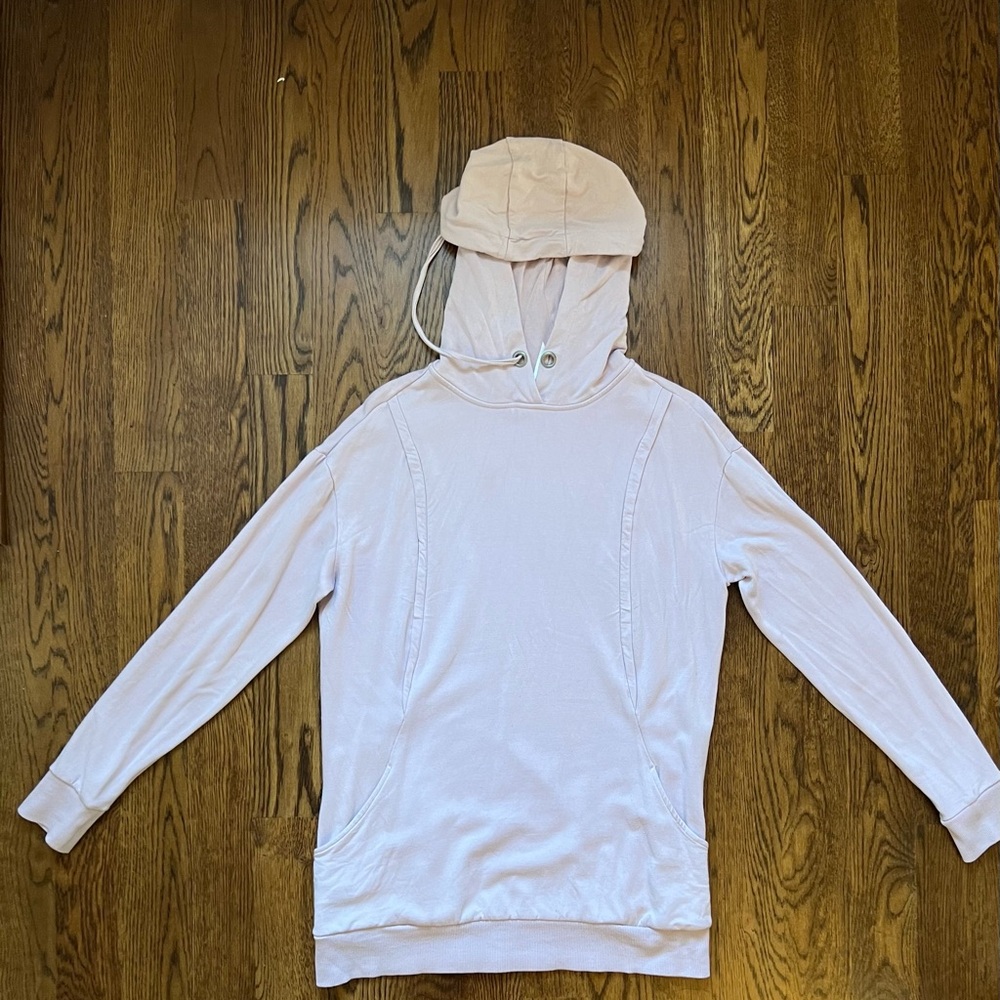 Seraphine Nursing/ Breastfeeding Soft Pink Hoodie